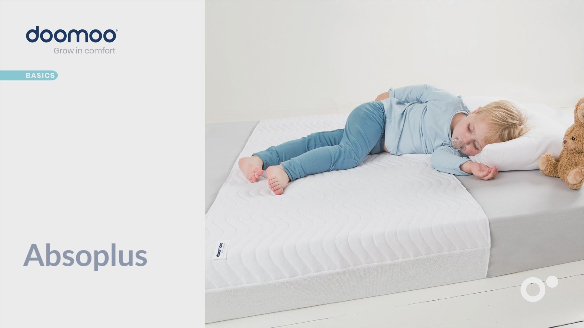 doomoo absoplus absorban sheet cover for baby and toddler