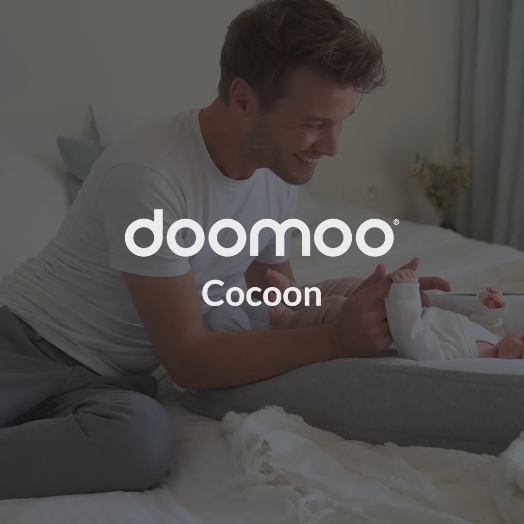 Cocoon Doomoo - le cocon parfait pour que votre bébé se détende et dorme.