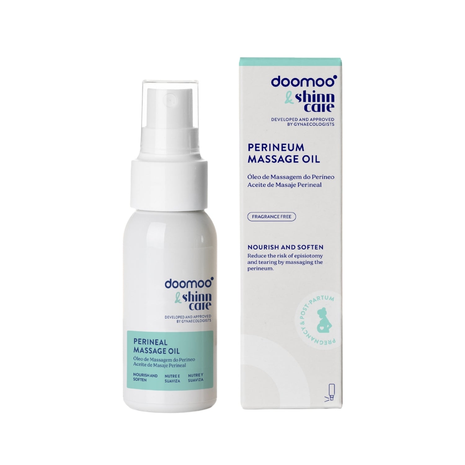 Perineal massage oil - doomoo x shinncare