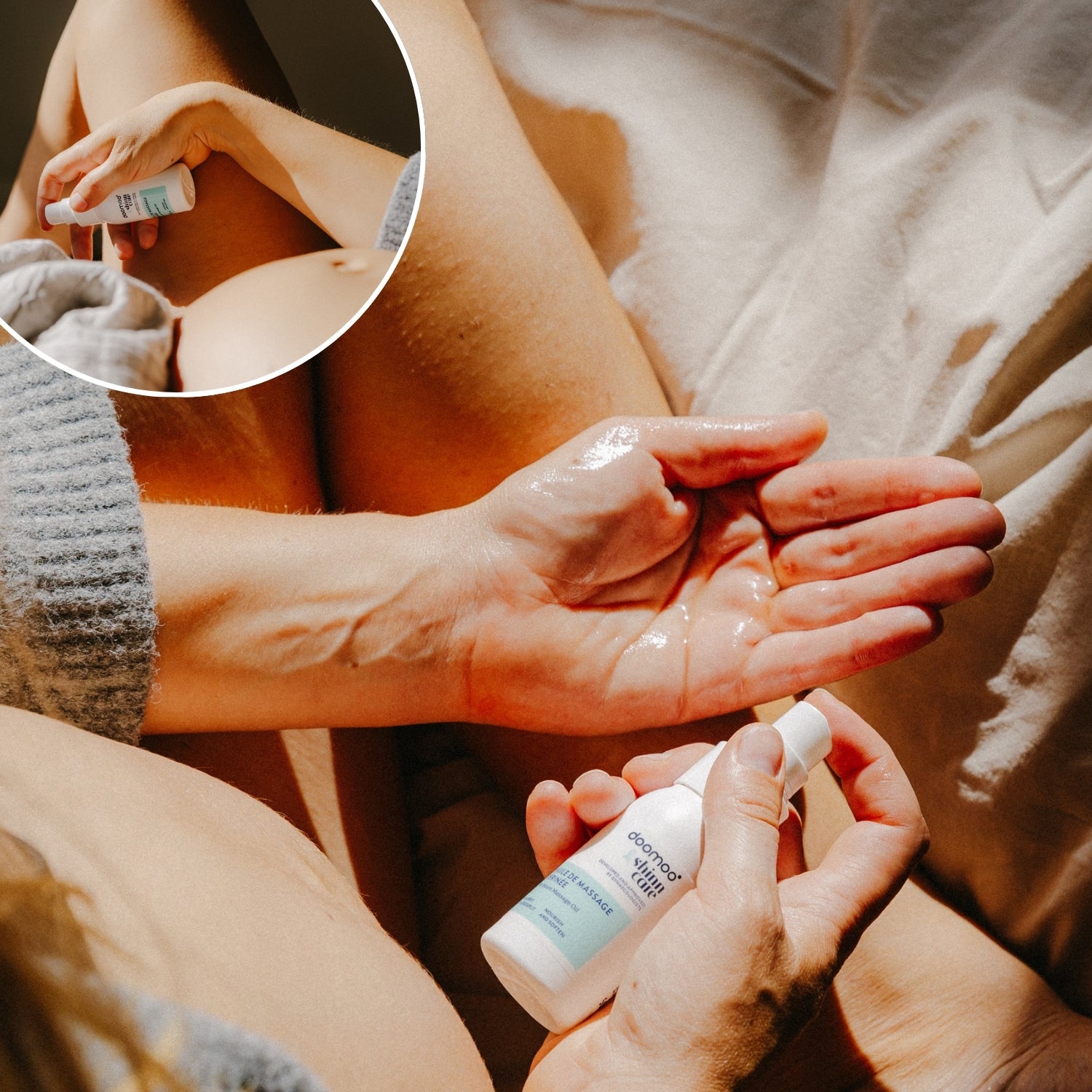 Huile de massage périnée - doomoo x shinncare
