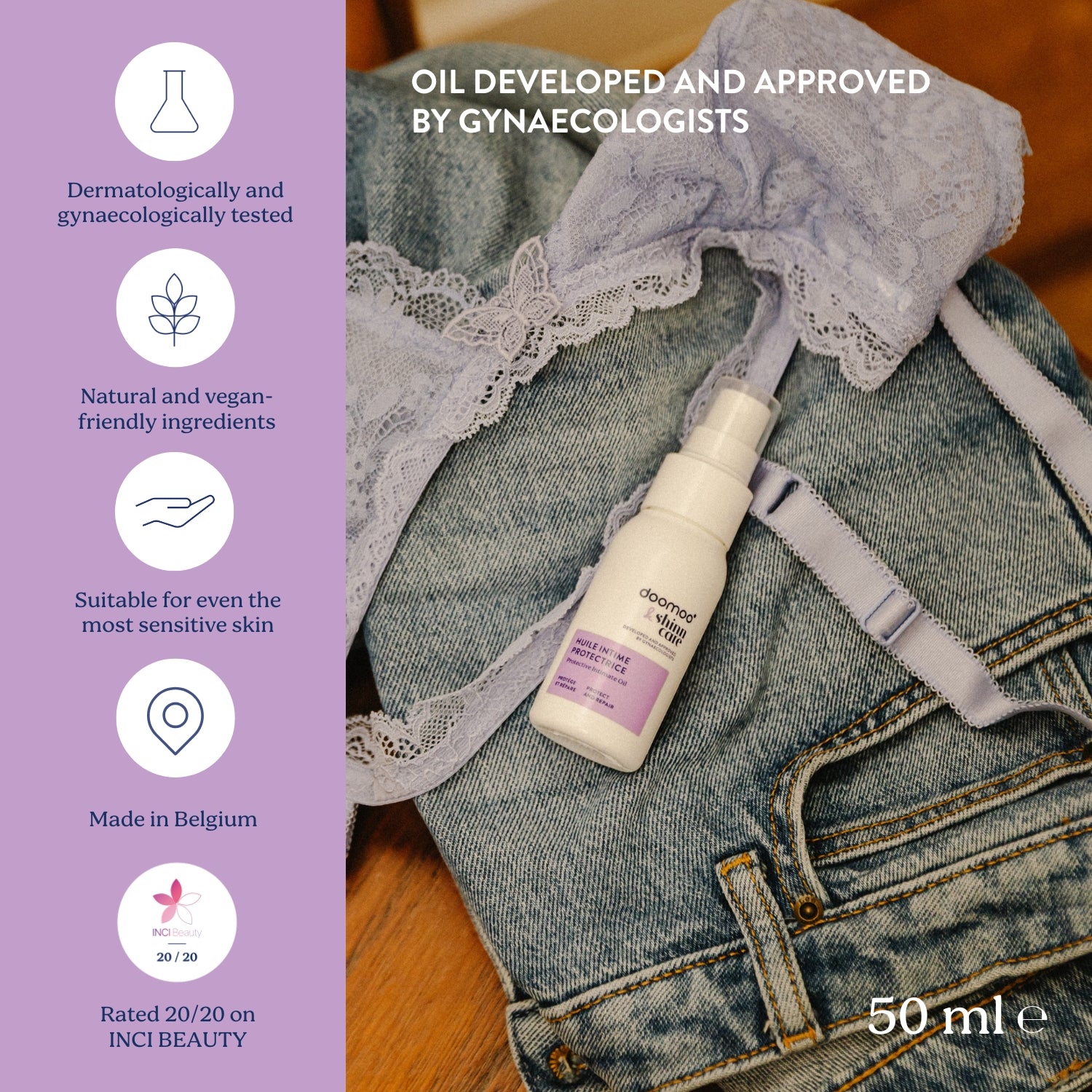エッセンシャルオイル duoduo Shin Protective Intimate Oil – doomoo x Shinncare | Soothing
