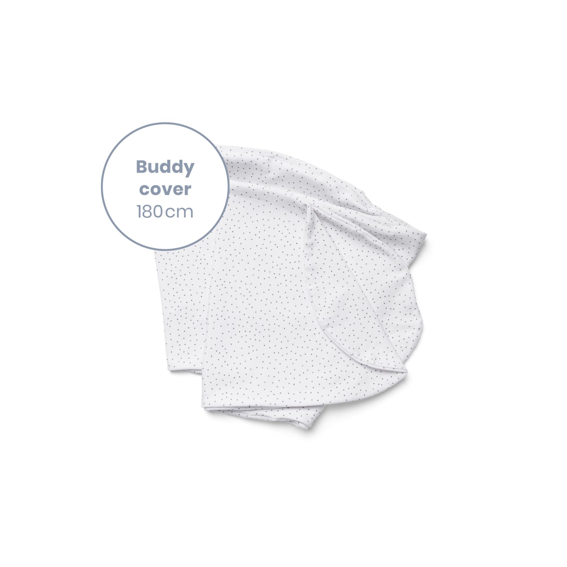 Buddy Cover Silver Dots