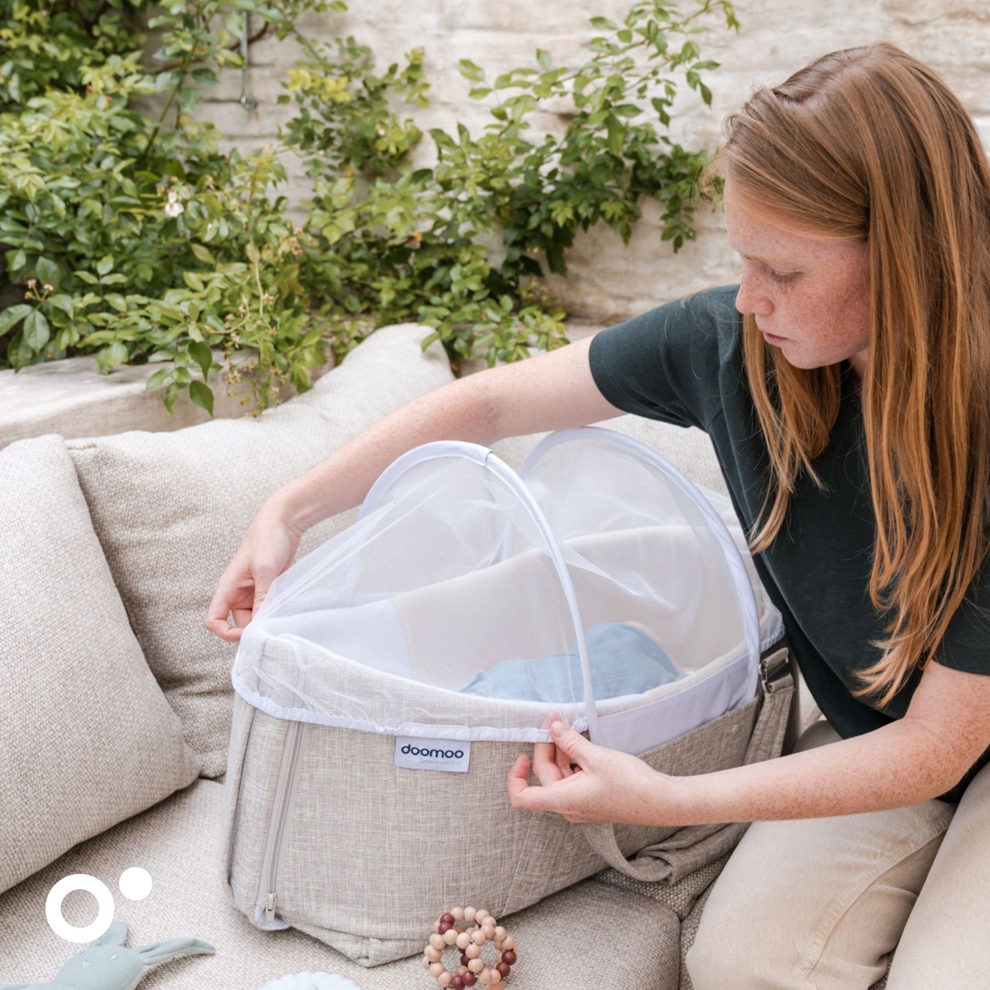 Bassinet Mosquito Net - doomoo Nest'n Go