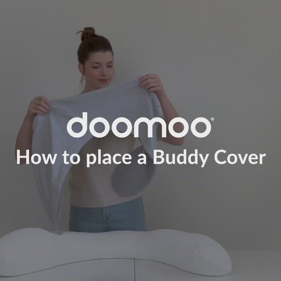 How to place the cover of a breastfeeding pillow - doomoo buddy