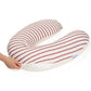 Cover for large maternity pillow ruby stripes