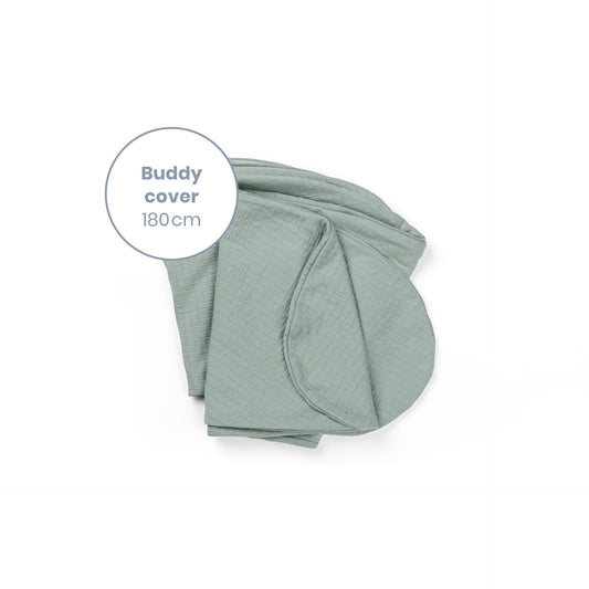 Capa para almofada de maternidade grande tetra jersey verde