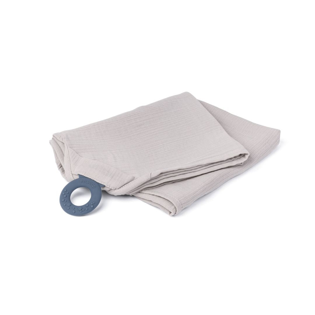 doomoo Mom'n Play Almond - Cape d'allaitement - coton biologique Tetra Amond