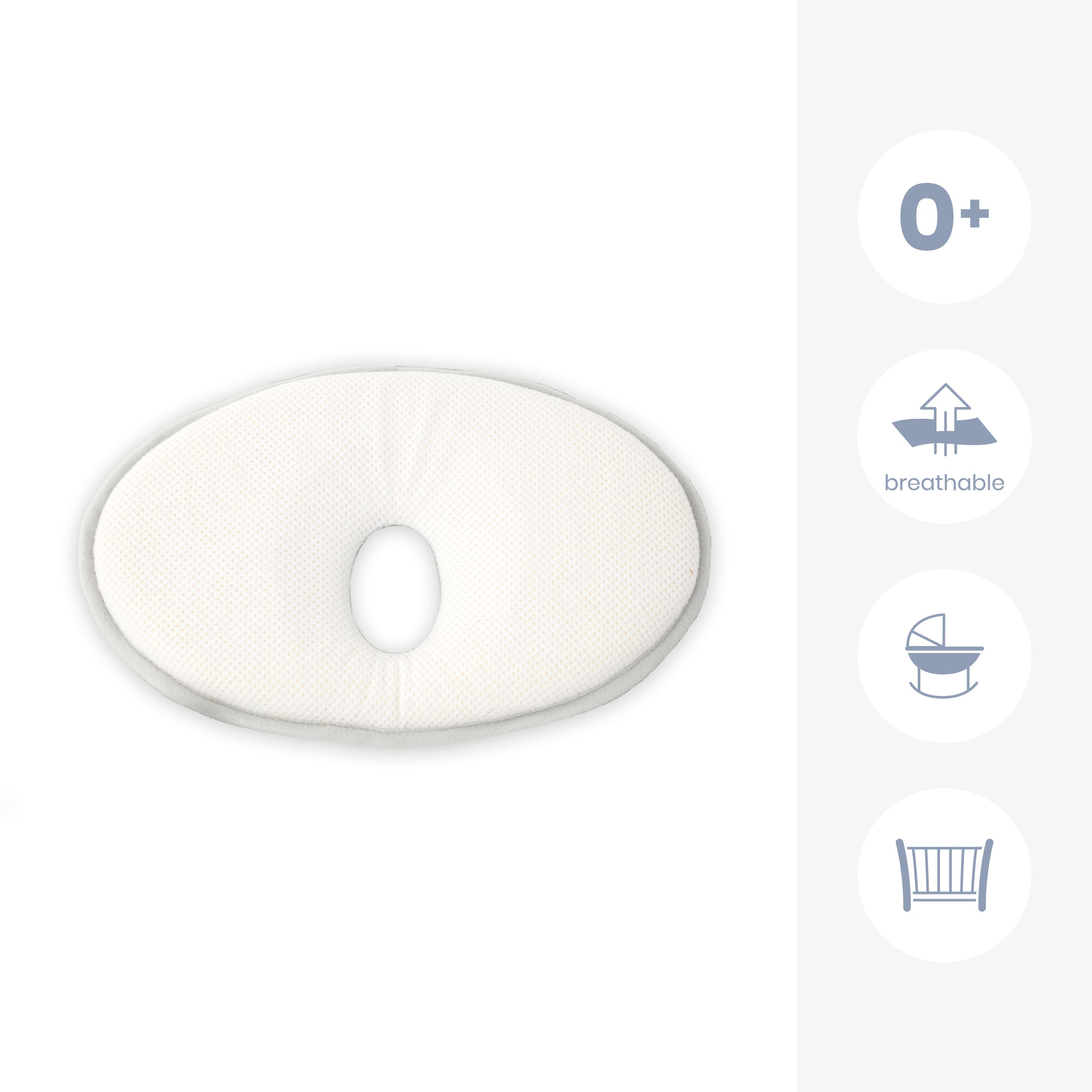 head pillow anti flathead for baby