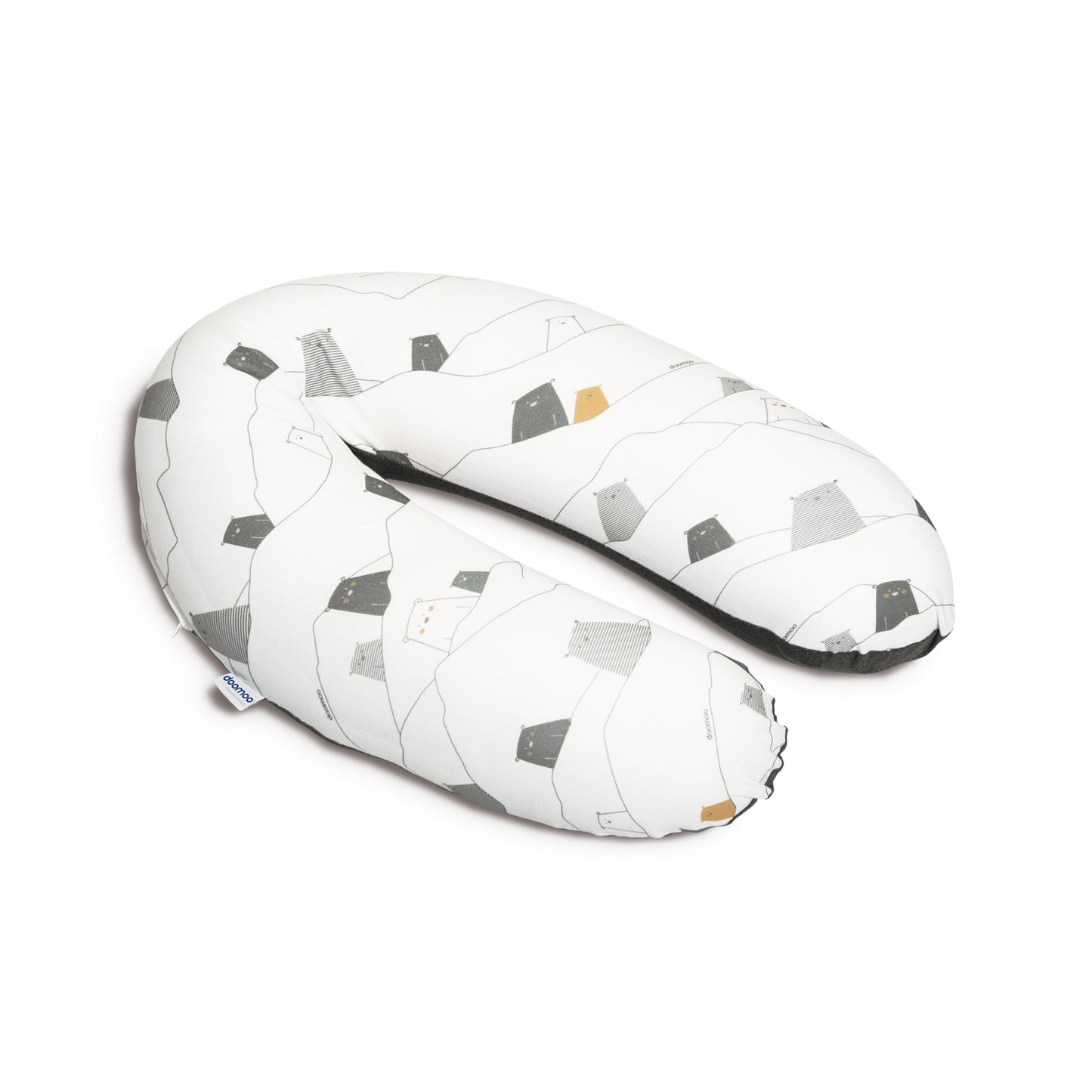 large maternity pillow. During pregnancy and for breastfeeding