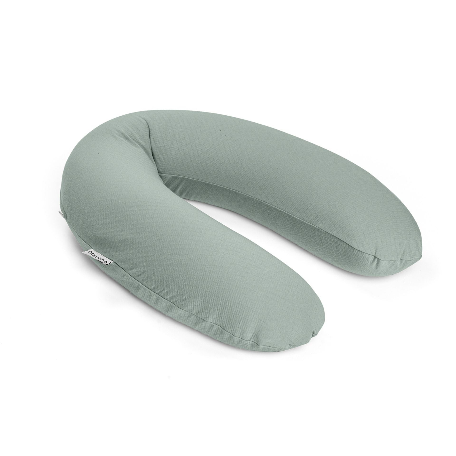 large maternity pillow. During pregnancy and for breastfeeding - doomoo Buddy Tetra Jersey green