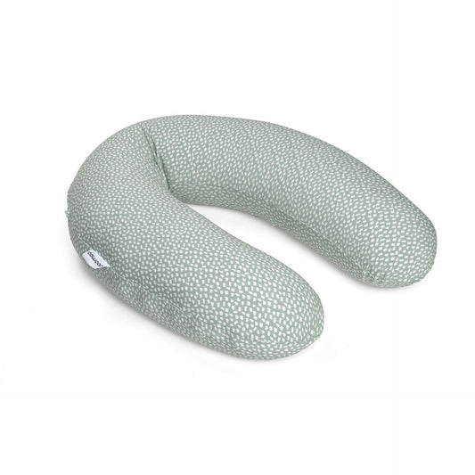 large maternity pillow. During pregnancy and for breastfeeding - Cloudy Kaki