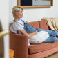 large maternity pillow. During pregnancy and for breastfeeding - doomoo Buddy Happy Colors