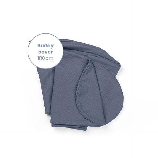 Capa para almofada de maternidade grande tetra jersey azul