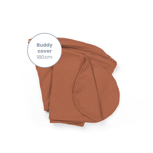 Capa para almofada de maternidade grande - tetra jersey terracota