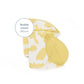Capa para escovas de almofada de maternidade grandes amarela