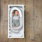doomoo cocoon - safe and cosy baby nest - reassure the baby Classic grey