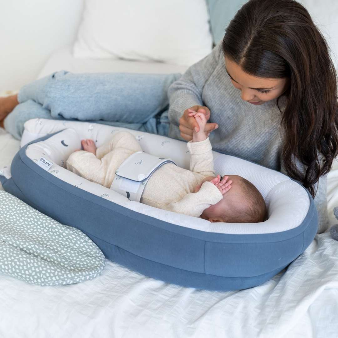 doomoo cocoon - safe and cosy baby nest - reassure the baby