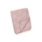 Ultra soft baby blanket in organic cotton - doomoo dream Misty Pink