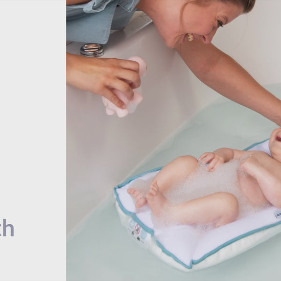 doomoo Easy Bath - Matelas de bain flottant pour baigner votre bébé facilement
