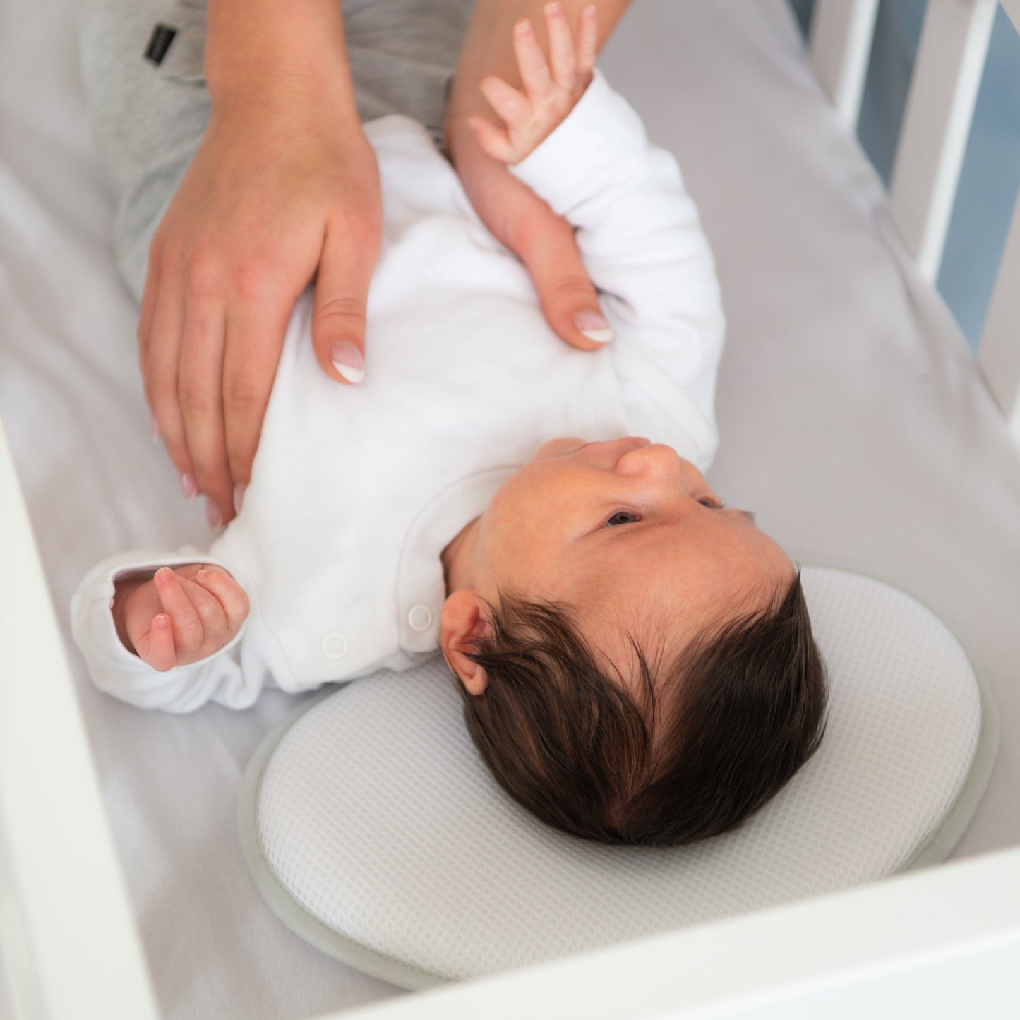 oreiller anti tête plate pour bébé