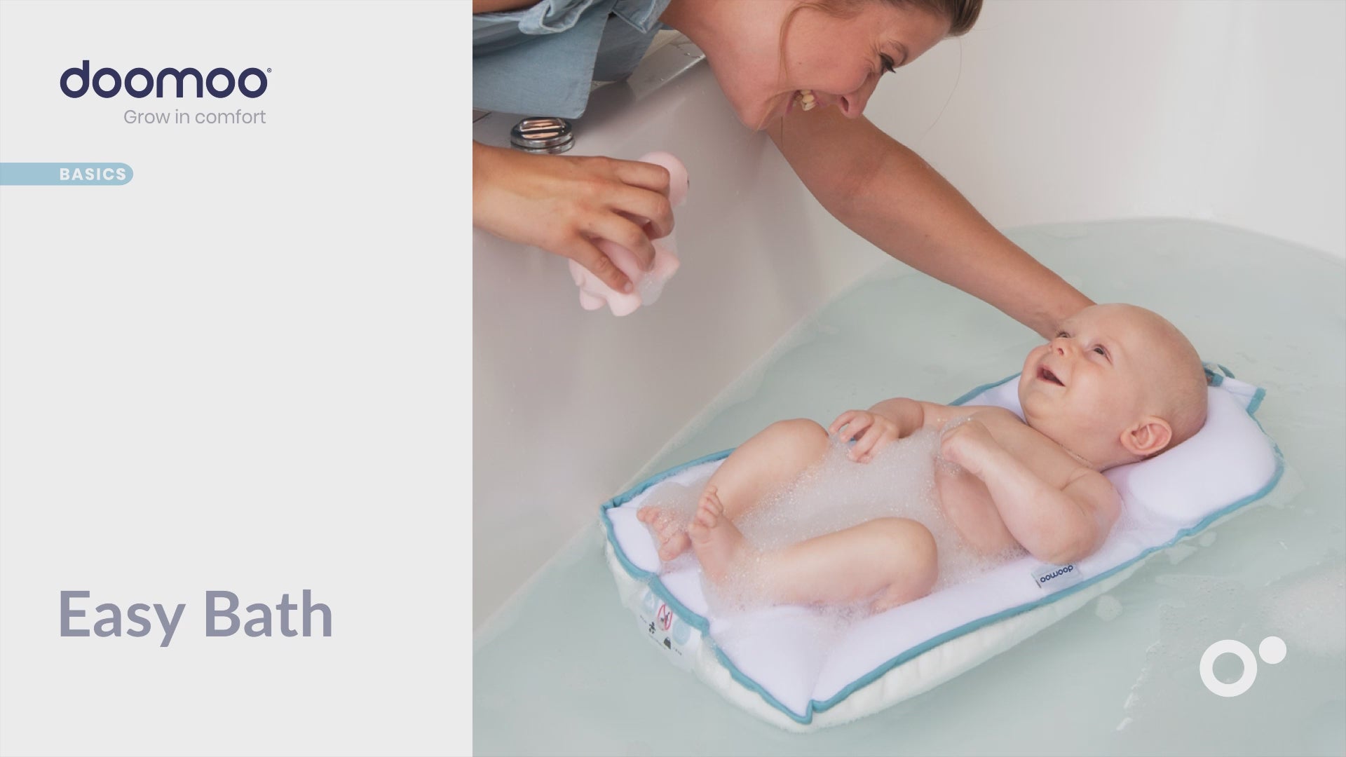 doomoo Easy Bath - Drijvend badmatrasje om je baby gemakkelijk te baden