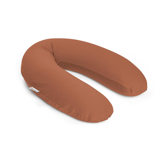 large maternity pillow. During pregnancy and for breastfeeding - doomoo Buddy Tetra jersey Terracotta